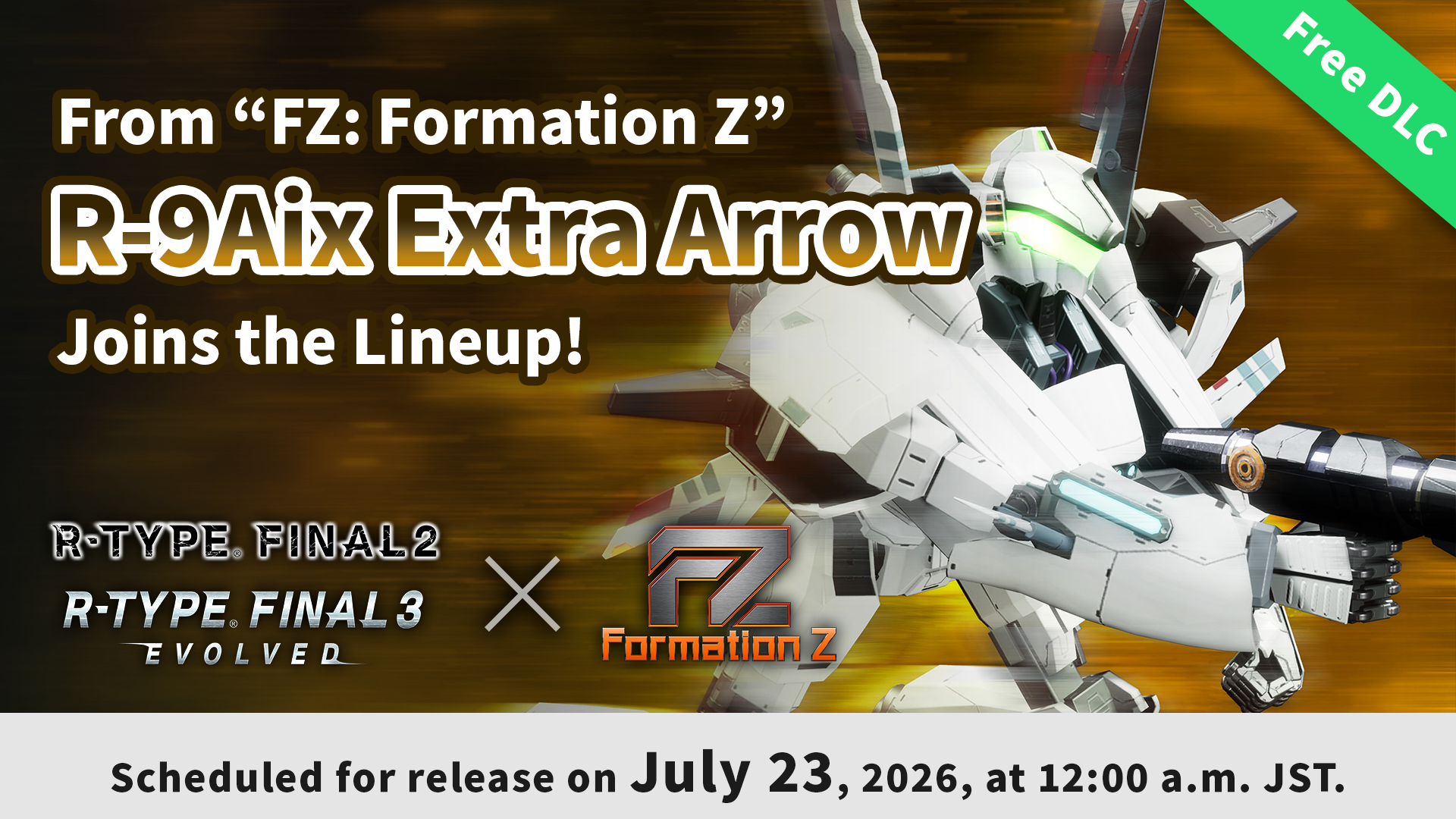 'Player Ship DLC “R‑9Aix Extra Arrow” — Now Available